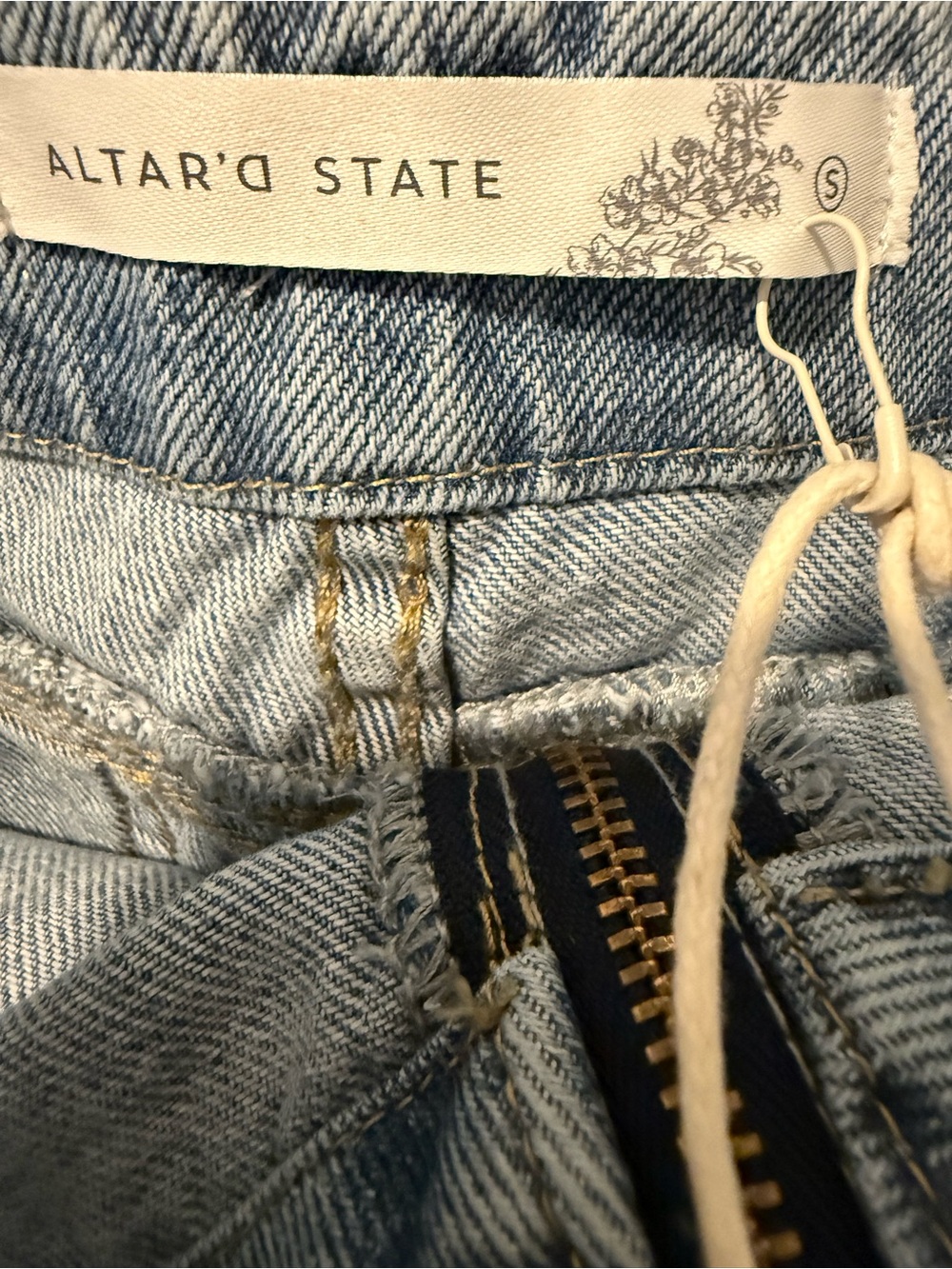Altar'd State Dylan Side Tie Skort - Picture 2 of 5
